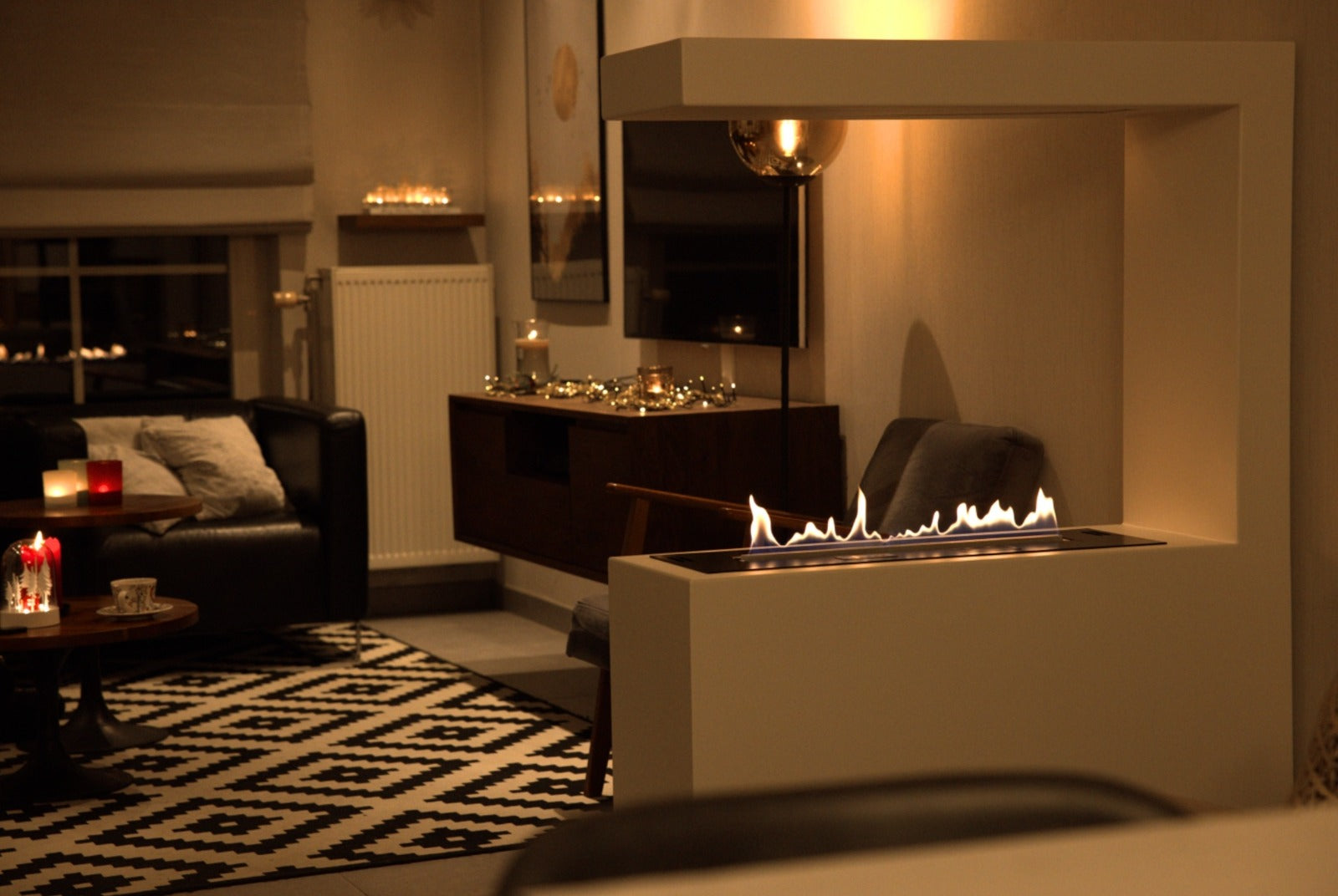 Holdbare fires roomdivider