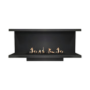 Made Driezijdig Inbouwhaard 120 cm Inbouw branders Wild Flame