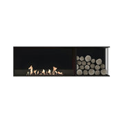 Main Deluxe Rechts Inbouwhaard 120 cm Wild Flame