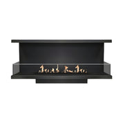 Made Driezijdig Inbouwhaard 130 cm Inbouw branders Wild Flame