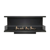 Made Driezijdig Inbouwhaard 140 cm Inbouw branders Wild Flame