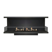Made Driezijdig Inbouwhaard 150 cm Inbouw branders Wild Flame