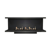 Made Driezijdig Inbouwhaard 170 cm Inbouw branders Wild Flame