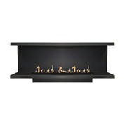 Made Driezijdig Inbouwhaard 190 cm Inbouw branders Wild Flame