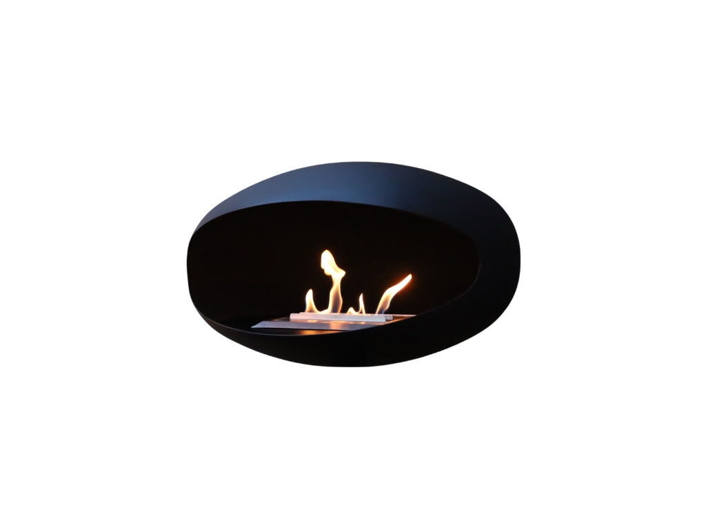 Vägg Bio Ethanol Haard Zwart Wand haarden vendor-unknown