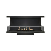 Made Driezijdig Inbouwhaard 60 cm Inbouw branders Wild Flame