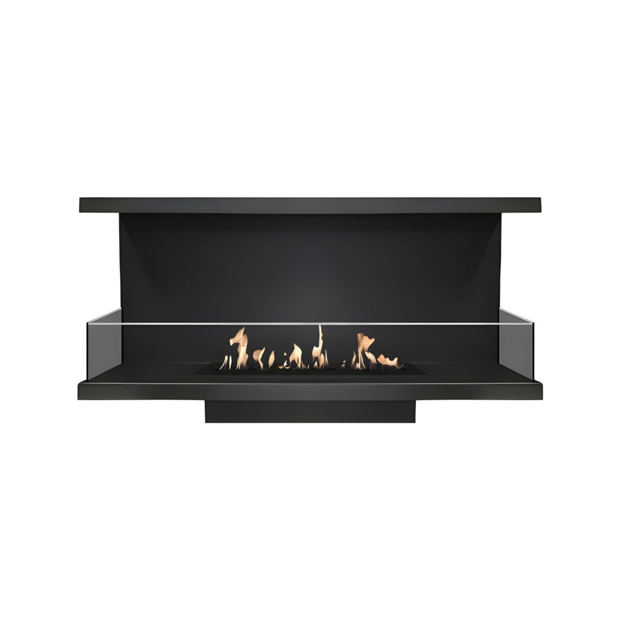 Made Driezijdig Inbouwhaard 60 cm Inbouw branders Wild Flame