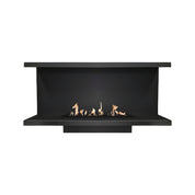 Made Driezijdig Inbouwhaard 70 cm Inbouw branders Wild Flame