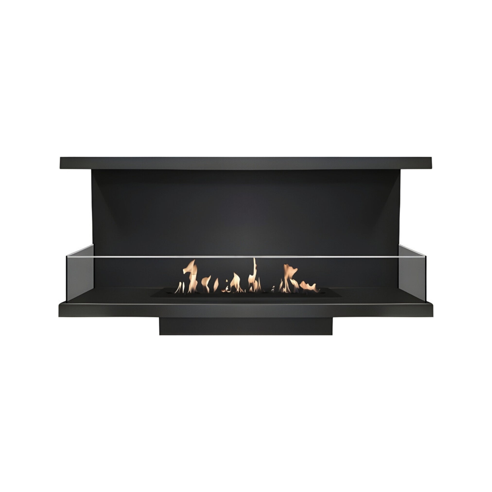 Made Driezijdig Inbouwhaard 70 cm Inbouw branders Wild Flame