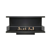 Made Driezijdig Inbouwhaard 80 cm Inbouw branders Wild Flame