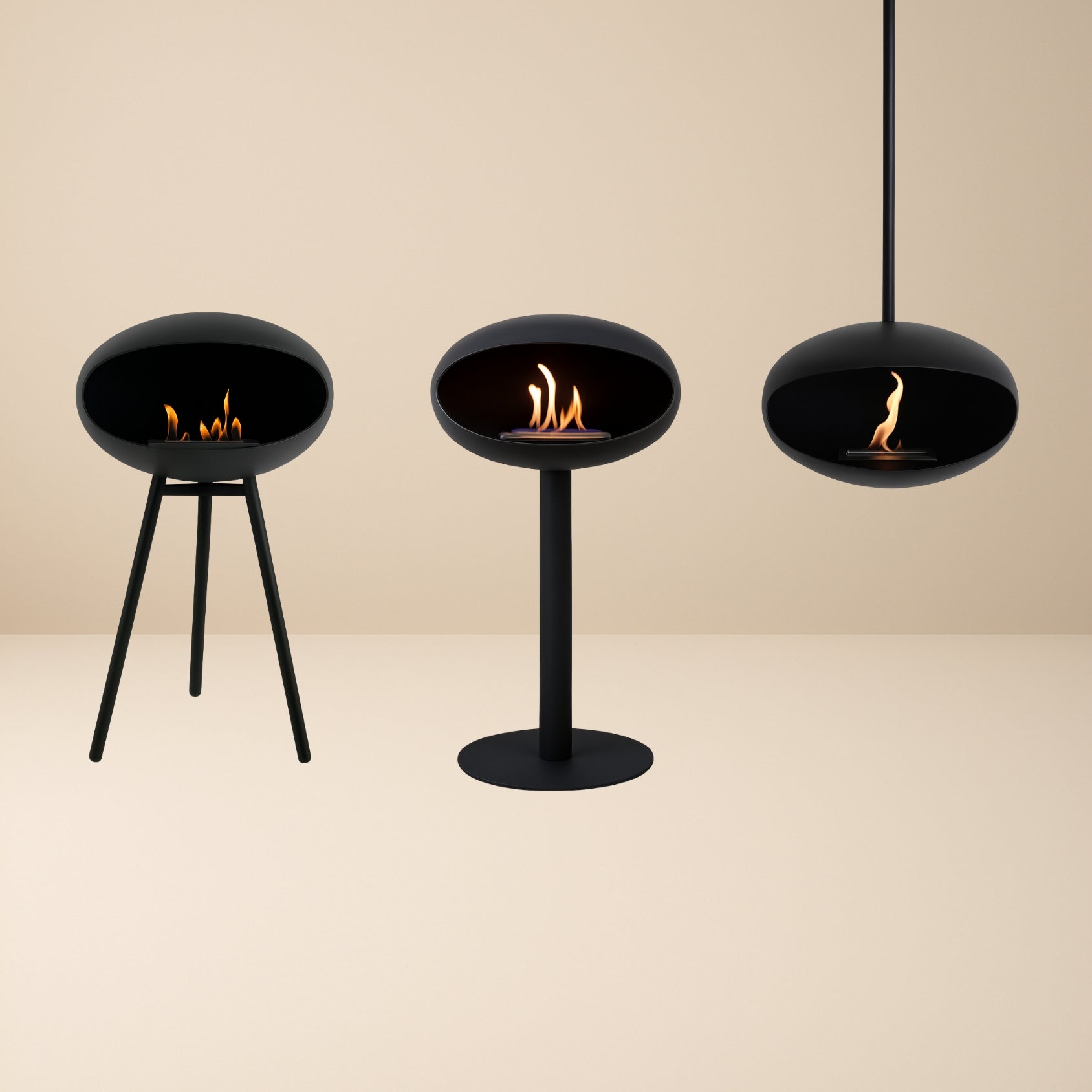 One fireplace, multiple styles