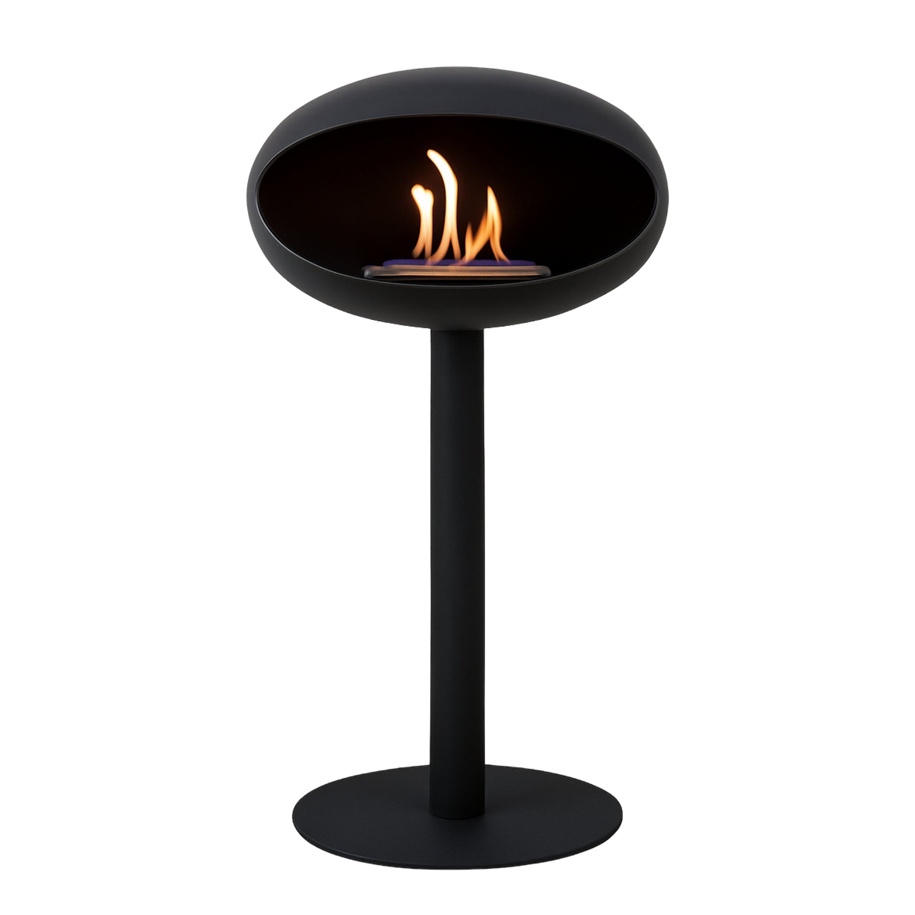 productfoto Bio Ethanol haard vrijstaand Zwart