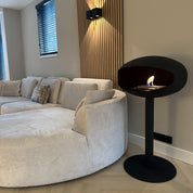 zwarte bio ethanol haard bij home by jamie