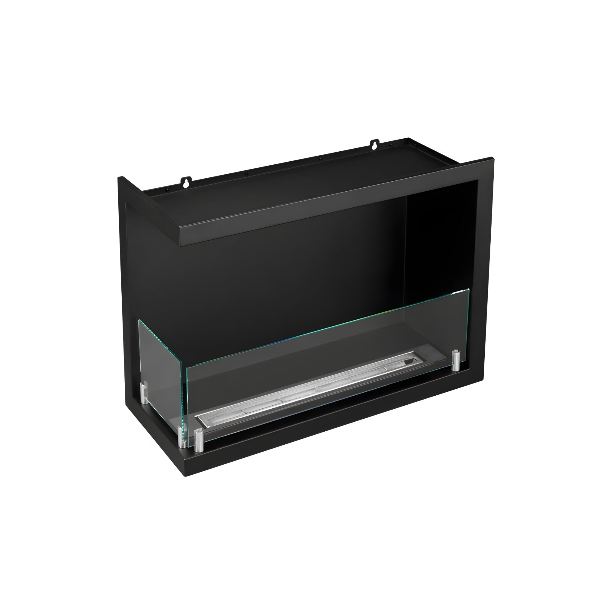 Bio Ethanol Inbouwhoekhaard Links 60 cm Wild Flame