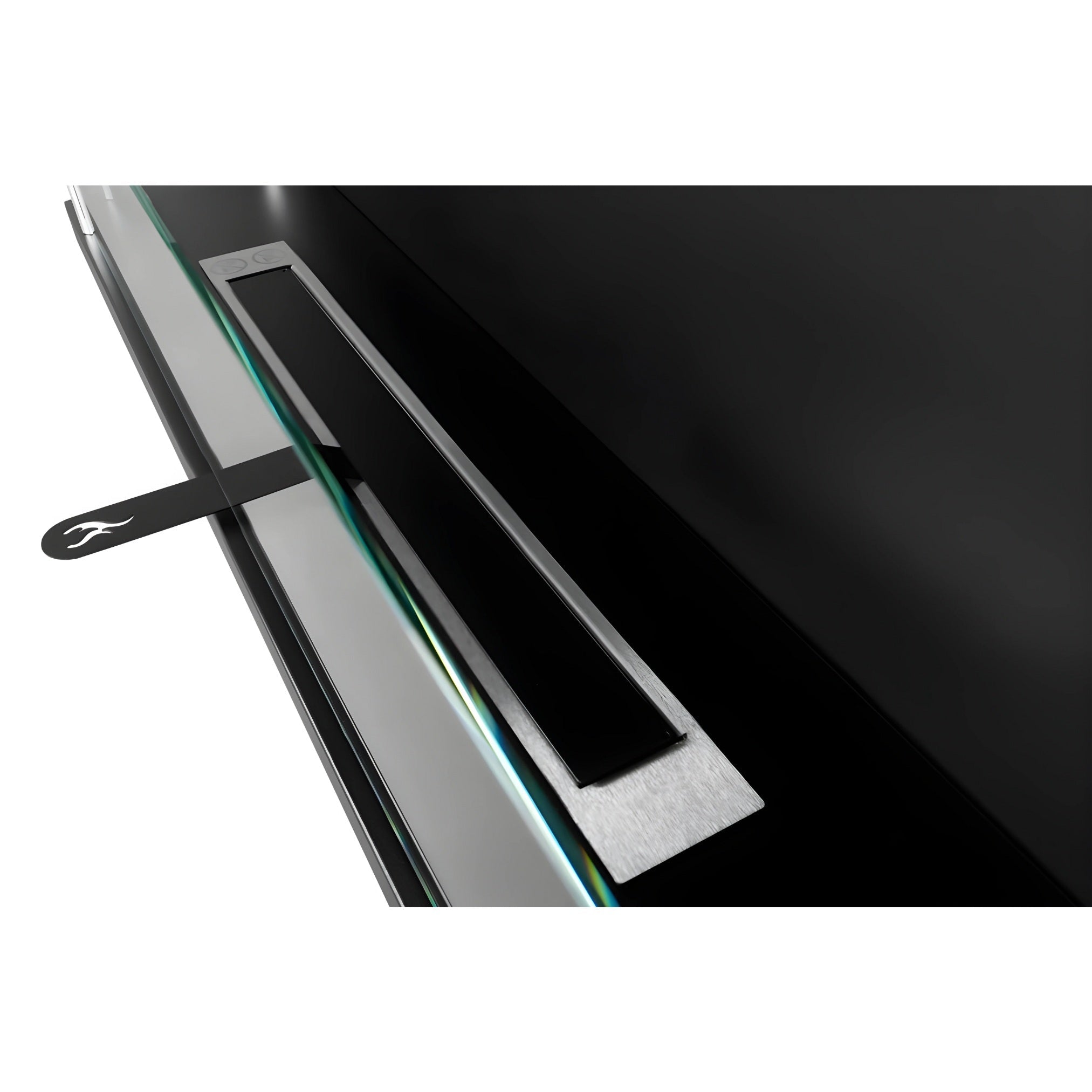 Bio Ethanol Inbouwhoekhaard Links 60 cm Wild Flame