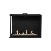 Bio Ethanol Inbouwhoekhaard Links 80 cm Wild Flame