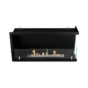 Bio Ethanol Inbouwhoekhaard Rechts 90 cm Wild Flame