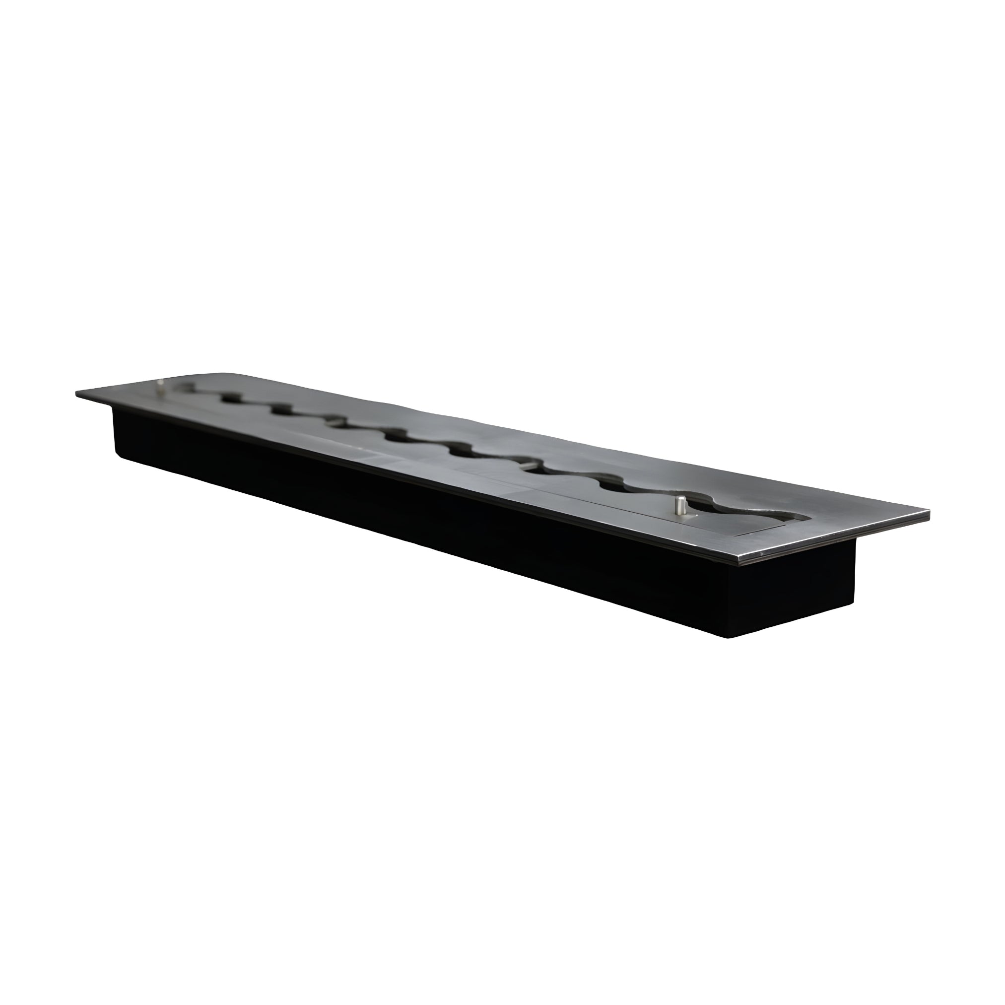 Bio Ethanol RVS Wave Brander 40 cm Wild Flame