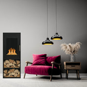 Hyros Bio Ethanol Vrijstaand Kachelhaard H95 CM KAMI
