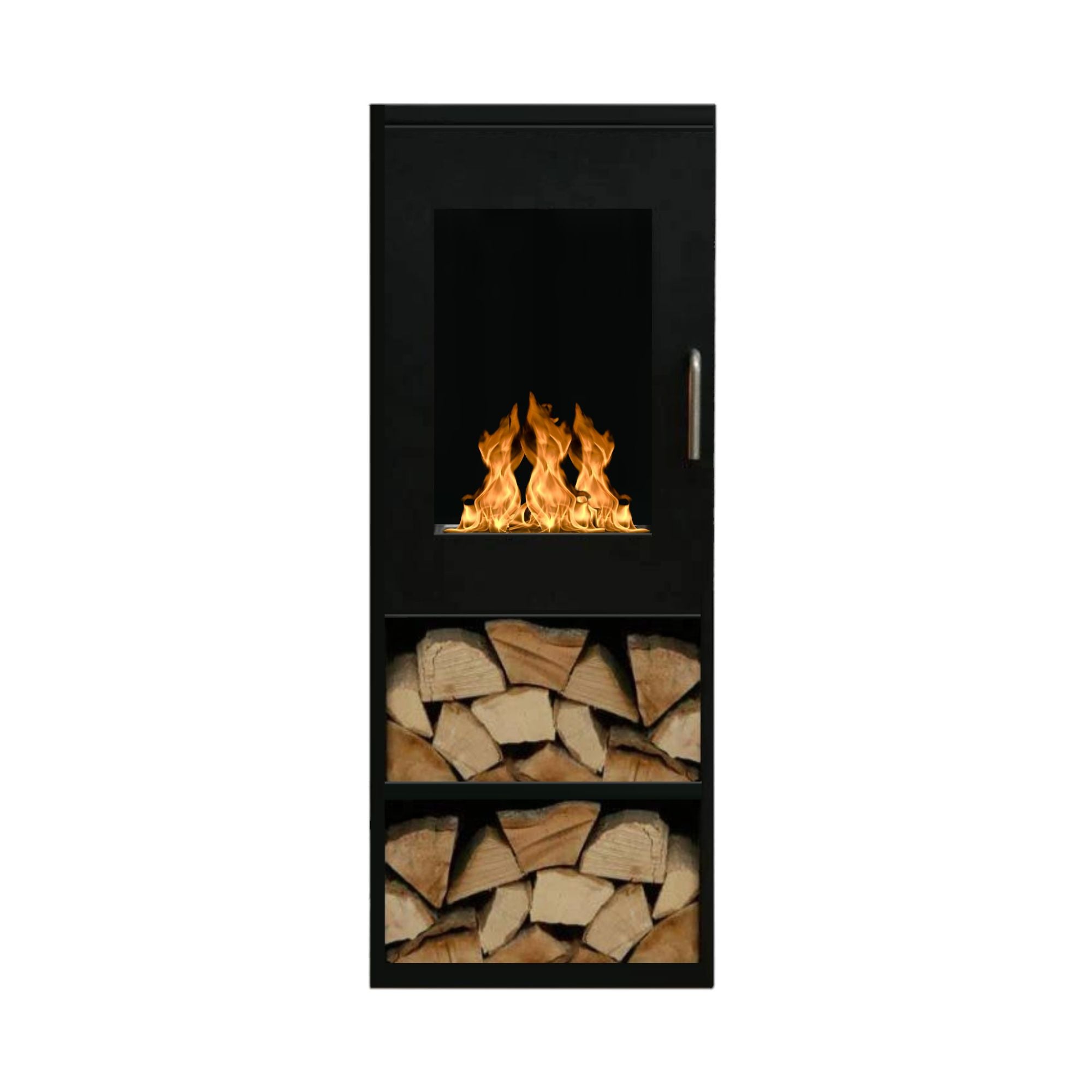 Hyros Bio Ethanol Vrijstaand Kachelhaard H95 CM KAMI