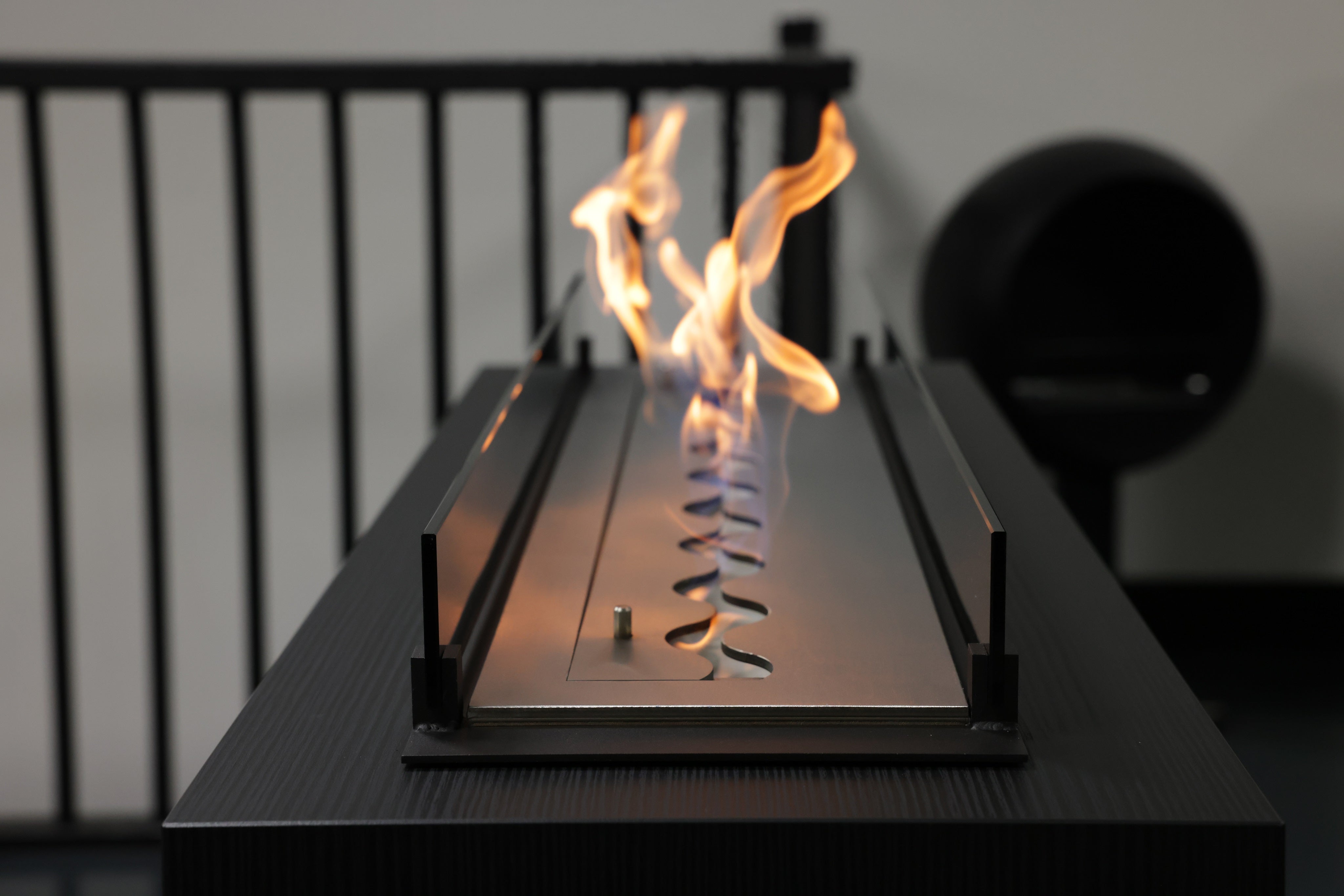 Bio Ethanol RVS Wave Brander 30 cm Wild Flame