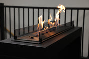 Bio Ethanol RVS Wave Brander 30 cm Wild Flame
