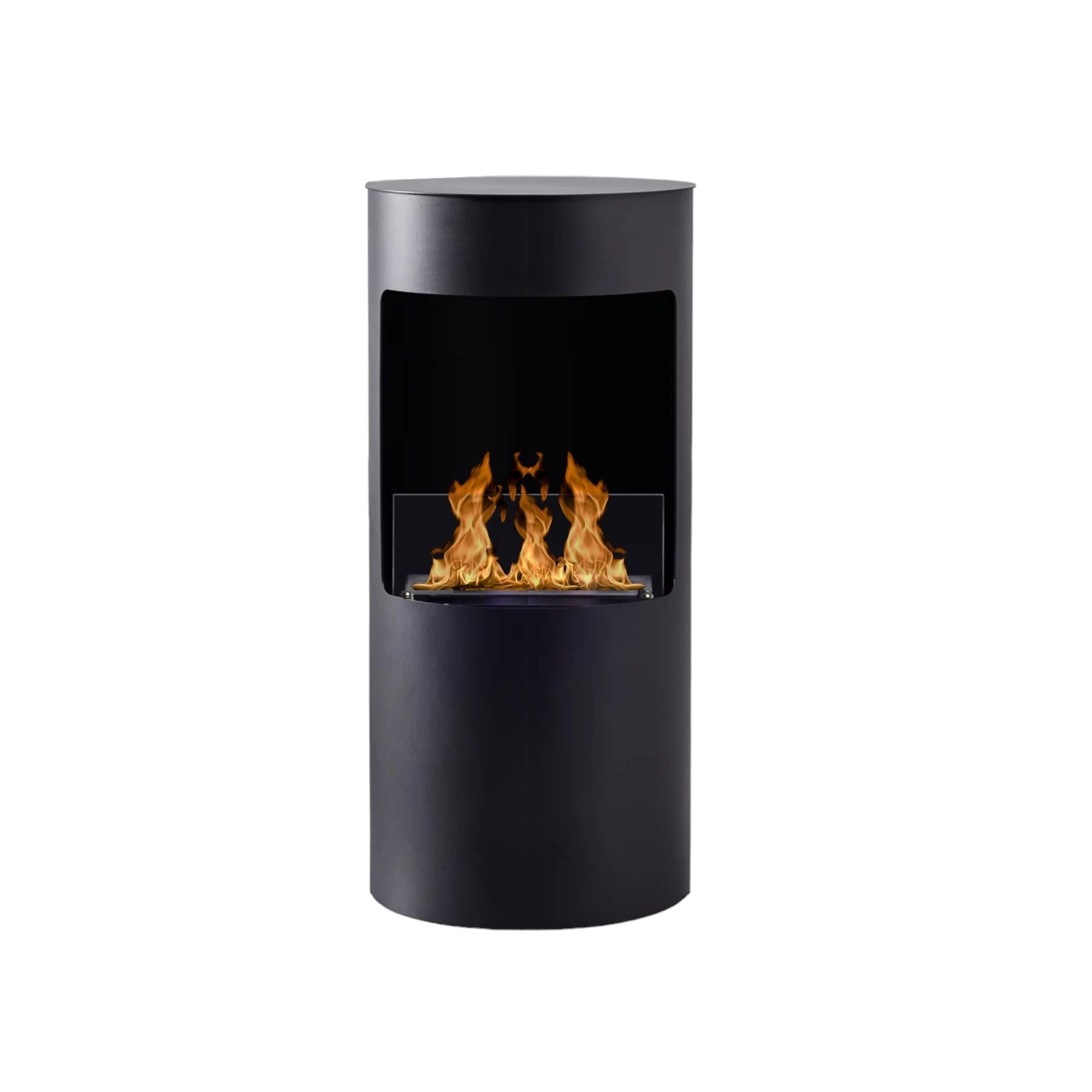 Lomanian Zwart Bio Ethanol Vrijstaand Haard H95 CM KAMI