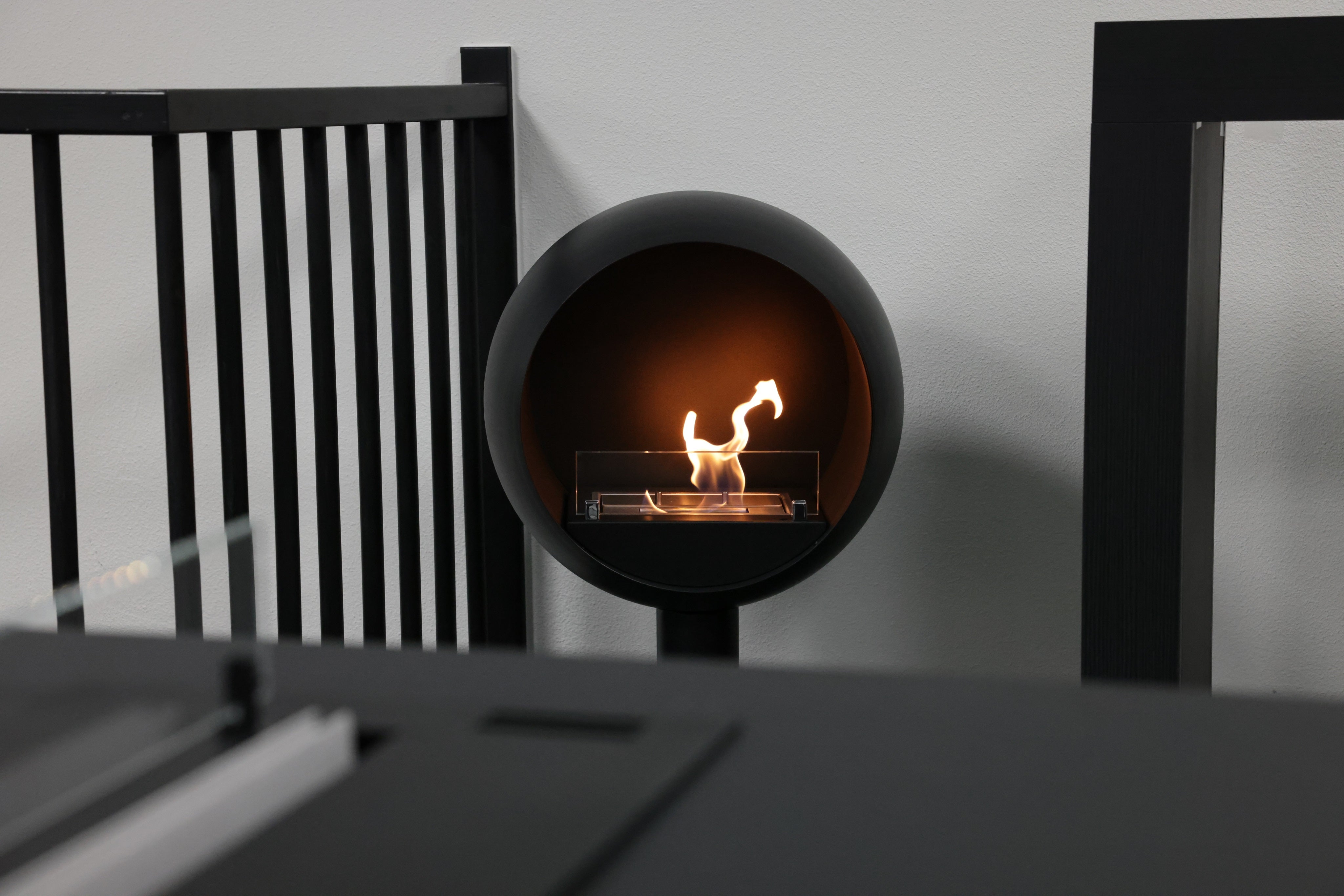 Lunan Bio Ethanol Vrijstaand Haard D60 CM Holdbarefires