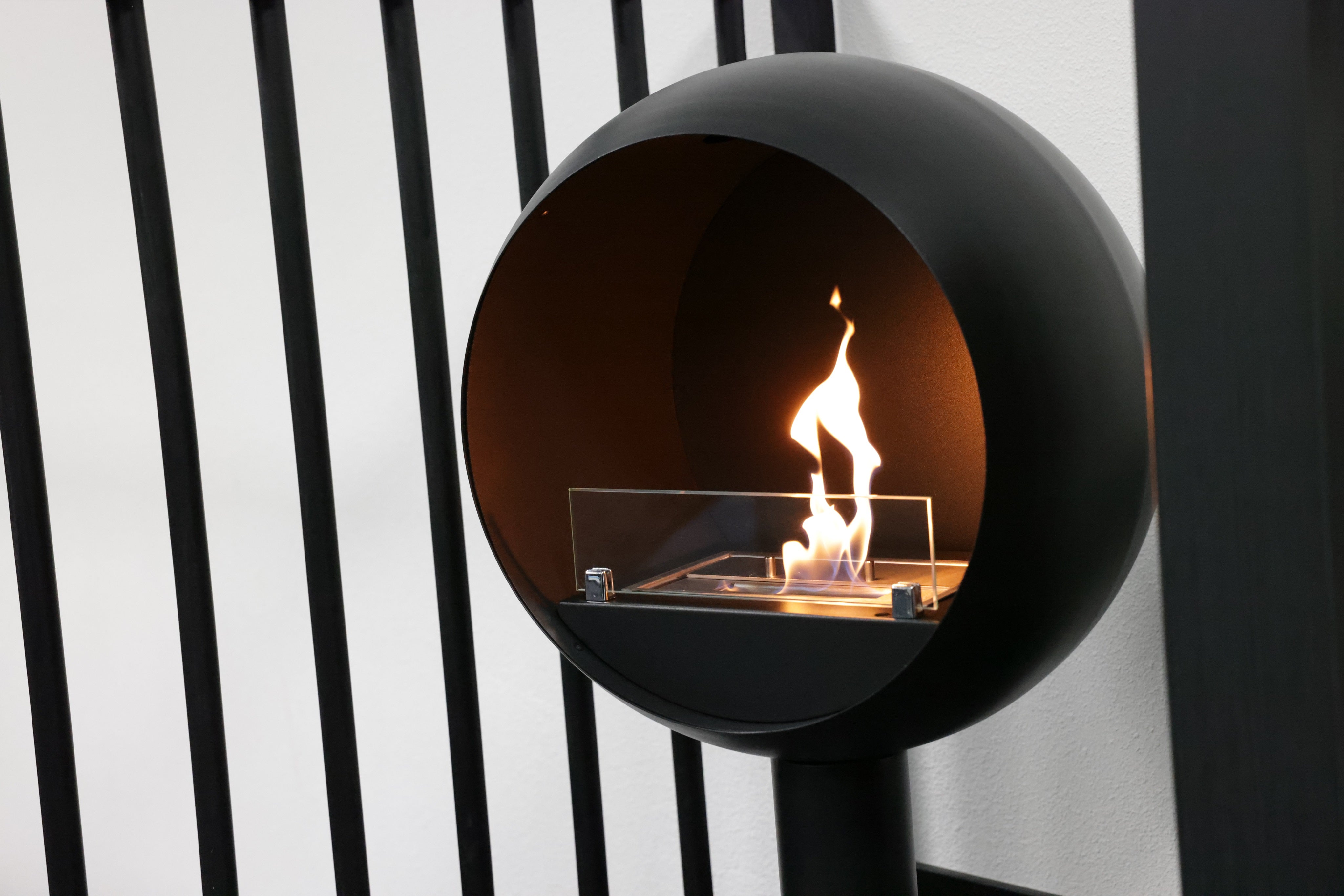 Lunan Bio Ethanol Vrijstaand Haard D60 CM Holdbarefires