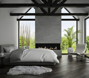 Made Driezijdig Inbouwhaard 60 cm Inbouw branders Wild Flame