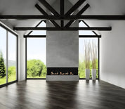 Made Driezijdig Inbouwhaard 190 cm Inbouw branders Wild Flame