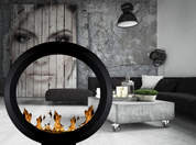 Madelon Bio Ethanol Vrijstaand Haard D140 CM wild flame