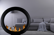 Madelon Bio Ethanol Vrijstaand Haard D140 CM wild flame