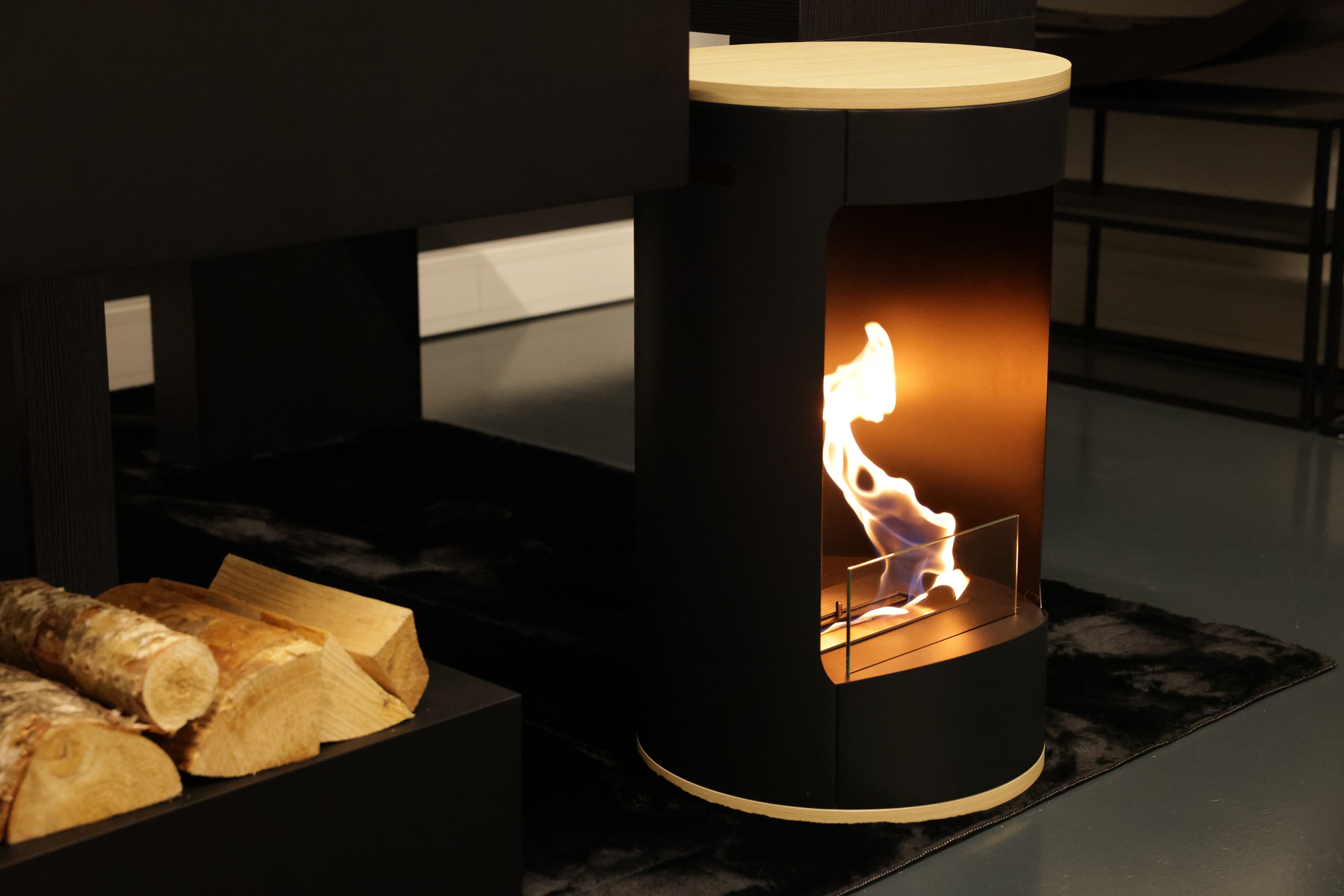 Madira Bio Ethanol Vrijstaand Haard H74 cm Wild Flame
