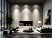 Main Deluxe Links Inbouwhaard 160 cm Wild Flame