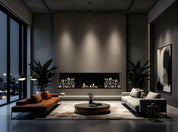 Main Deluxe Double Inbouwhaard 160 cm Wild Flame