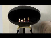 Skår 3 Bio Ethanol Haard goud kort Vrijstaande haarden Holdbarefires