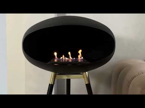 Skår 3 Bio Ethanol Haard goud kort Vrijstaande haarden Holdbarefires