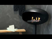 Står Bio Ethanol haard Zwart Vrijstaande haarden Holdbarefires