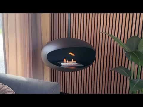 Loft Bio Ethanol Haard Chrome Plafond haarden Holdbarefires