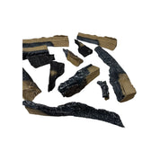 Keramische Houtblokken 15 delig Accessoires Wild Flame